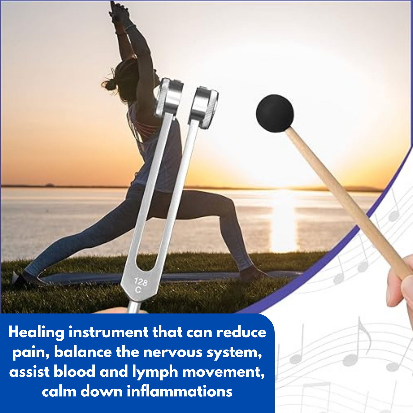 128 Hz Healing Instrument + Bonuses - Milmar