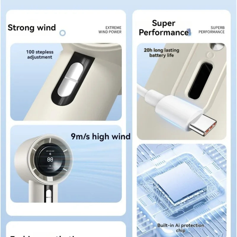 Mini Breeze Pro - Portable Mini Fan
