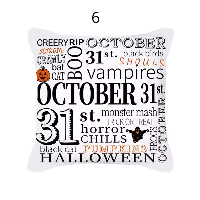 Halloween Pillow Cover