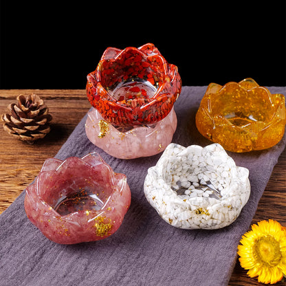 Natural Crystal Candle Base - Milmar