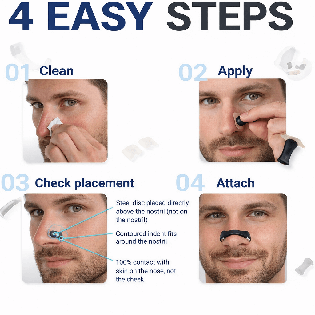 Magnetic Snoring Strips - Milmar